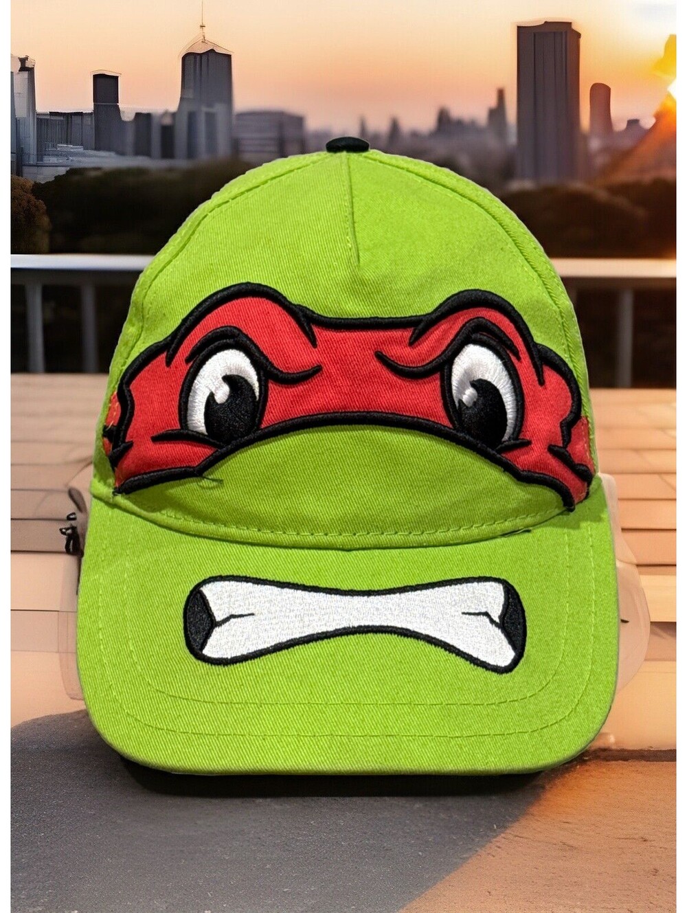 Teenage Mutant Ninja Turtles Donatello 🐢 Youth Green SnapBack Baseball Cap